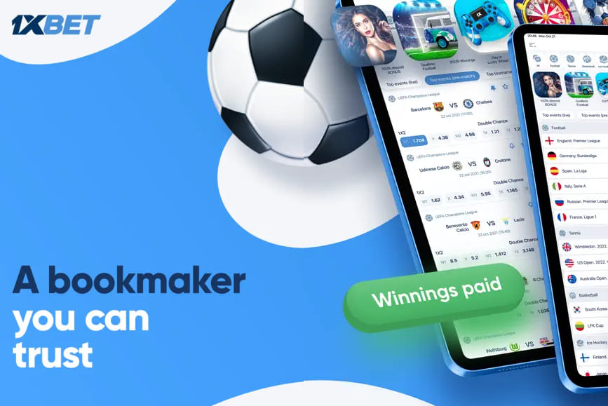 Immerse Yourself in the World of Sports Betting with 1xBet App